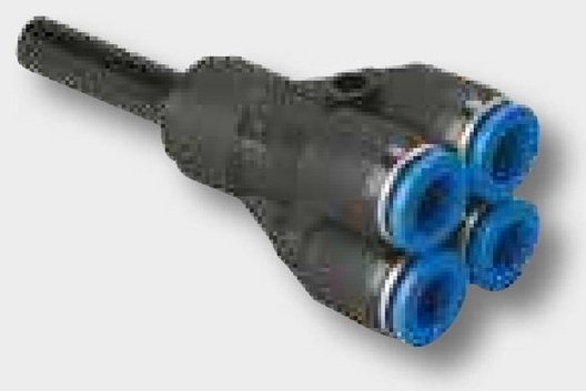 B-YSr2-6-4-KU Conector tip Y Plastic,