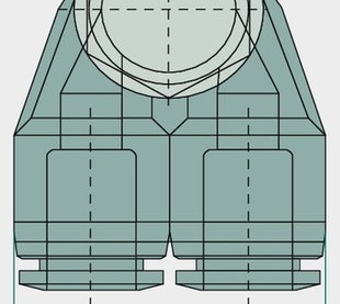 B-YVTEd-12-1/2-KU Racord tip Y cu filet G 1/2"