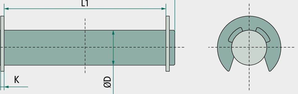 ZTI-BEF-BA-125 Element de fixare tip pivot