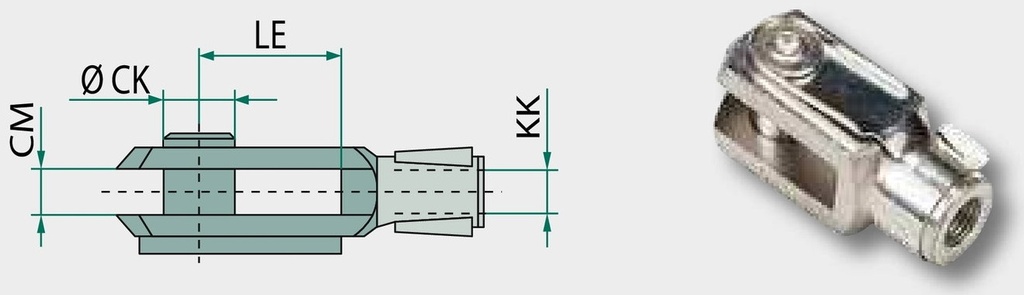 Picior de fixare ZTI-BEF-A-125