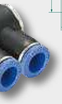 B-TVTEdk2-4-1/8-KU Racord tip T cu filet R 1/8"