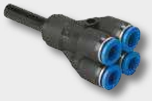 B-YSr-12-10-KU Conector tip Y reductie Plastic,
