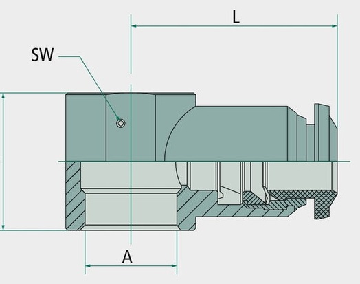 BK-WS-4-M5-MSv Cot pivotant M5