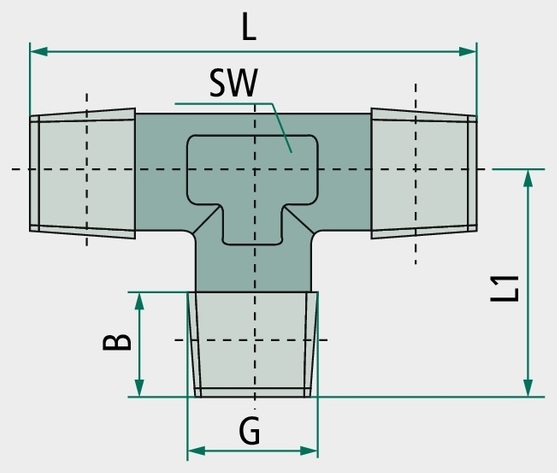 F-LEV-1/4-MSv Racord tip L G1/4