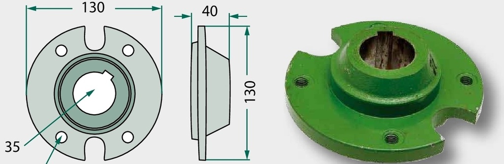 Butuc rotor