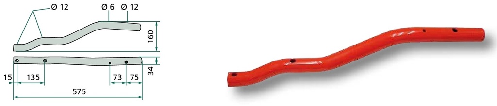Brat cutite - stanga