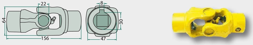 Articulatie cruce completa