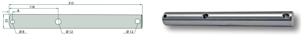Ax giroscopic