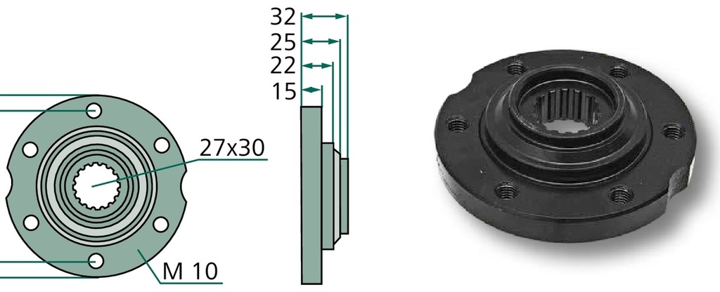 Bucsa - 16 caneluri