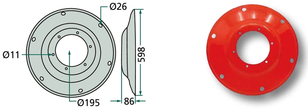 Disc cositoare
