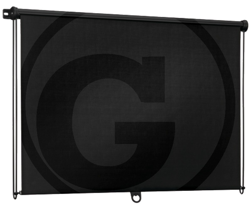 Jaluzea retractibila cu brida transparent