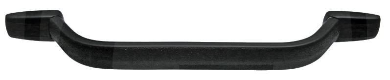 Maner - PVC, negru cu insertie din otel