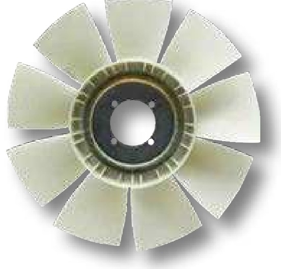 BorgWarner Paleta ventilator - numai pt capotă cu vizibilitate sporita