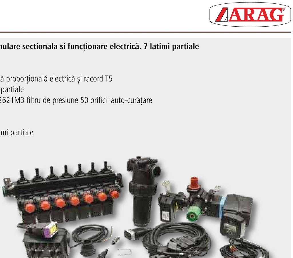 ARAG Set echipare cu filtru standard (50 ochiuri)