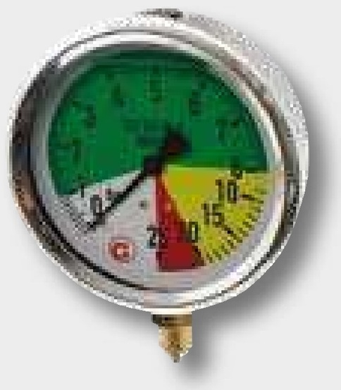 WIKA Manometru 0-25 bar oțel inoxidabil