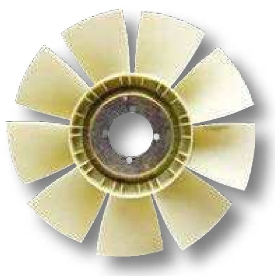 BorgWarner Paleta ventilator - inclusiv cuplaj ventilator
