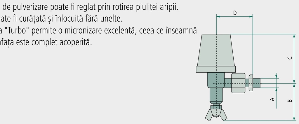 Braglia Suport duza sub presiune ridicata - M61 cu racord cu articulatie si capac turbo