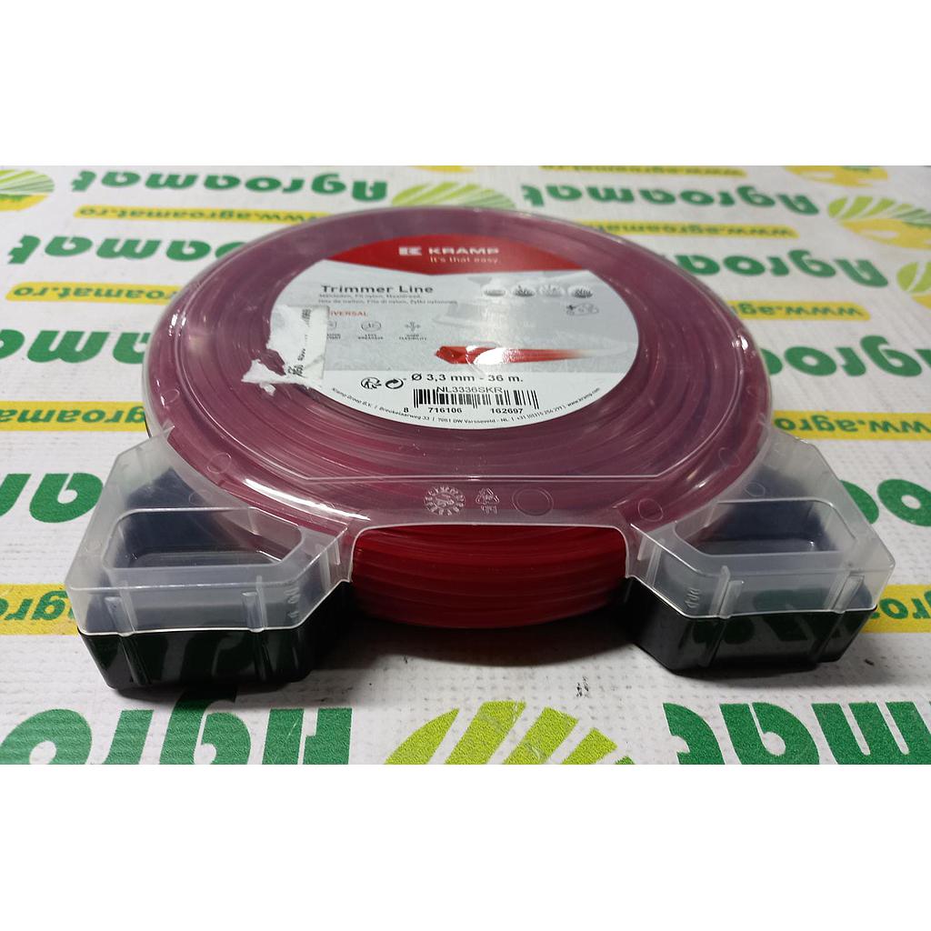 Fir de taiere rosu 3.3mm, 36m