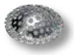 Braglia Disc Ø = 17 mm, orificiu Ø = 1,8 mm