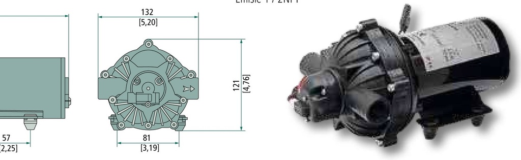 Comet Pompa electrica EF 5500