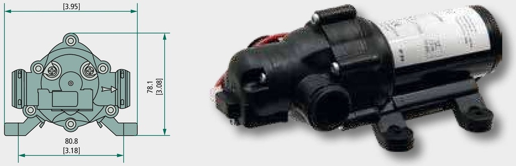 Comet Pompa electrica cu motor EF 1200