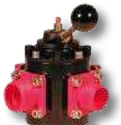 POLMAC Robinet cu bila in 5 cai - 1 1/2”