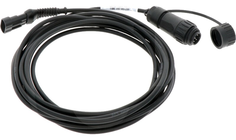 ARAG Cablu adaptor pentru măsurarea vitezei I Conexiune AMP cu 3 pini pentru utilizarea ECU a tractorului, 5m