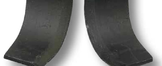 Agromec Cutit arcuit - stanga, tipul AG4 F cu rotor pentru 4 cutite
