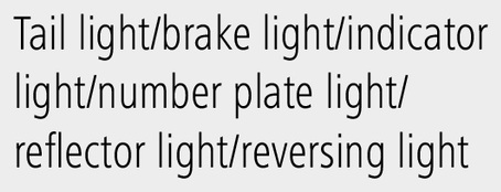 Lampă stop spate LED