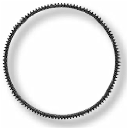 Coroana dintata a demarorului Ø 371 mm, 115 zimti
