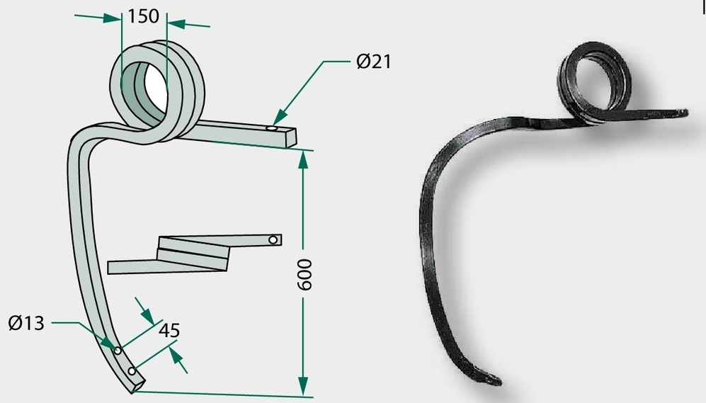 Väderstad Dinte patrat 30 mm