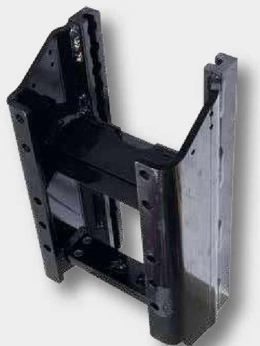 Sauermann Suport de remorcare - 7100 mm lungime, System 80, HS 4825-SDF-KU-71