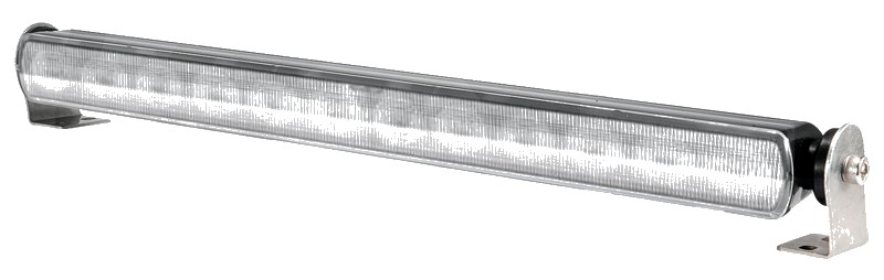 Far de lucru / Bara luminoasa cu LED Carcasa: aluminiu, cu caneluri de racire; lentila difuza: PC; Suport: otel inoxidab