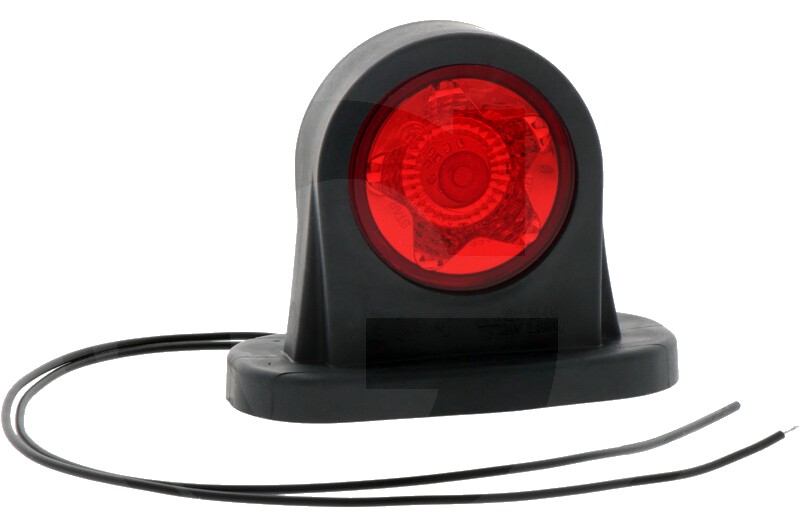 Lampa de pozitie cu LED rosu / alb