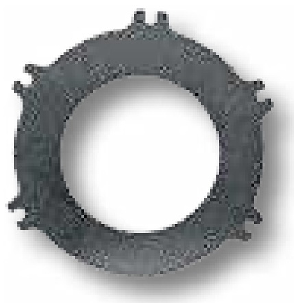 Placa Ø = 192 x 308 mm