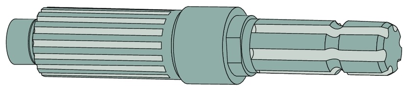 Capat final pentru priza de putere Lungime: 272 mm 540 rpm