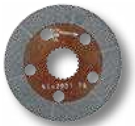 Disc frana - Ø 165 mm, 22 dinti Grosime: 4,5 mm