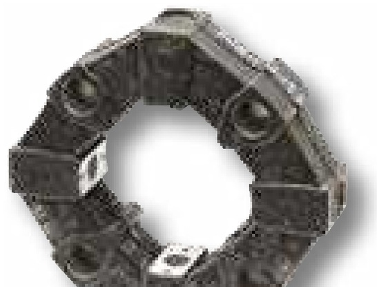 Centa Cuplaj elastic Diametru orificiu central: 90 mm, 6x orificiu, Ø 10 mm