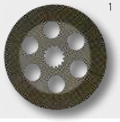 Disc frana - Ø = 335 x 7,6 mm