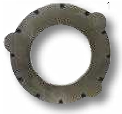 Placa frana - parte piston parte interioara