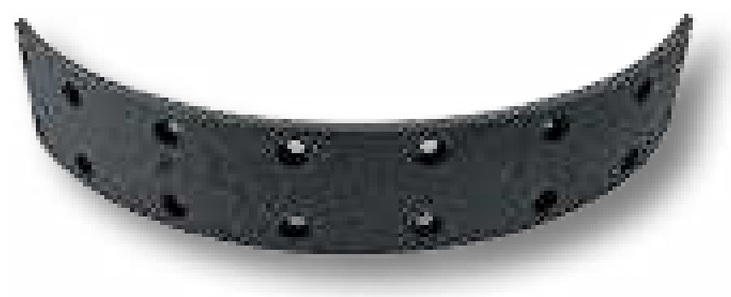 Sabot de frana - 300 x 50 mm