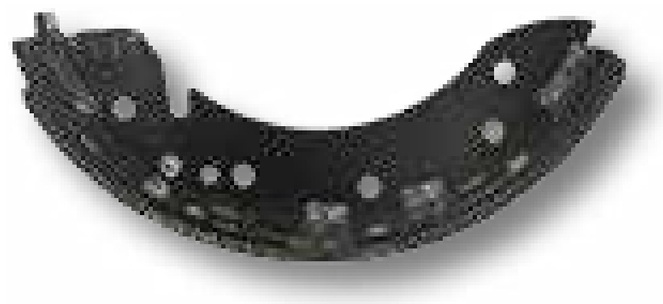 Sabot de frana - 250 x 60 mm