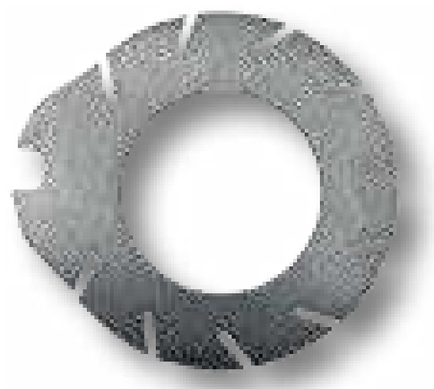 Disc metalic - Diametru exterior: 228,6 mm Diametru interior: 127 mm Grosime 2,7 mm