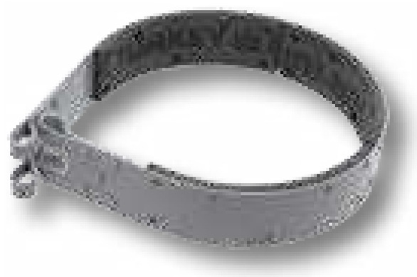 Curea pentru frana de mana - 3 x 188 x 56 x 6 mm