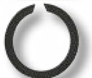 Inel elastic - 35 x 45 x 2,5 mm