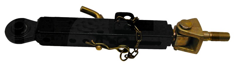 Tija stabilizare lungime = 400 - 670 orificiu = 19,5 Ø-bolturi furca = 20 filet M24 x 3 lungime filet = 80 mm