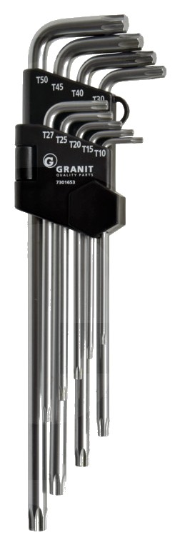 BLACK EDITION Set chei imbusTX - 9 piese