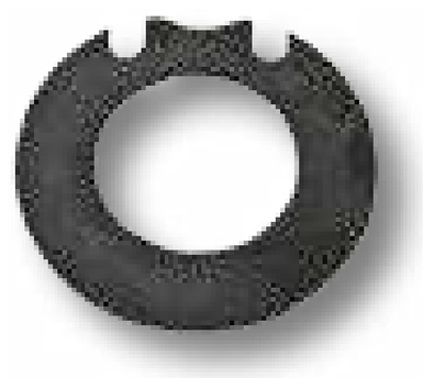 Disc - 17 x 23,5 x 1 mm