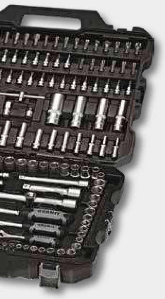 BLACK EDITION Set chei tubulare de 1/4", 3/8", 1/2" - 181 buc., metric