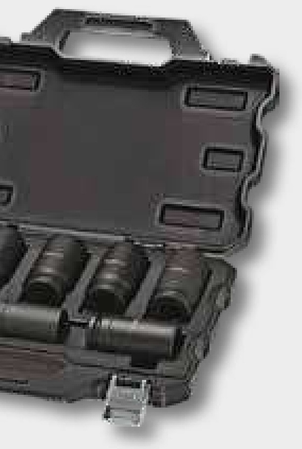 BLACK EDITION Set capete chei tubulare de impact, 3/4” - 8 buc., metric